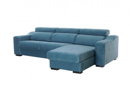 Sofá cama con chaise longue, Mod. Goyas - 3p+chaise Longue Dch