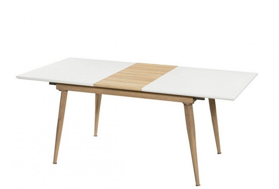 Mesa de comedor extensible de 140 a 180 cm, Mod. Loppi