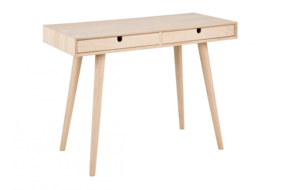 Mesa escritorio de 100 cm con 2 cajones, Mod. Turency