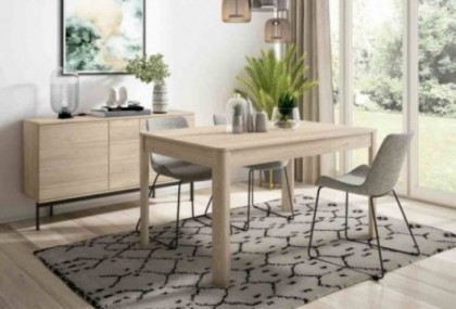Mesa de comedor extensible de 140 cm. Mod.Felton Mesas de comedor en Bilbao
