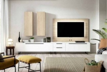 Mueble de salón de 330 cm Mod. Sunset Muebles de Salón en Bilbao