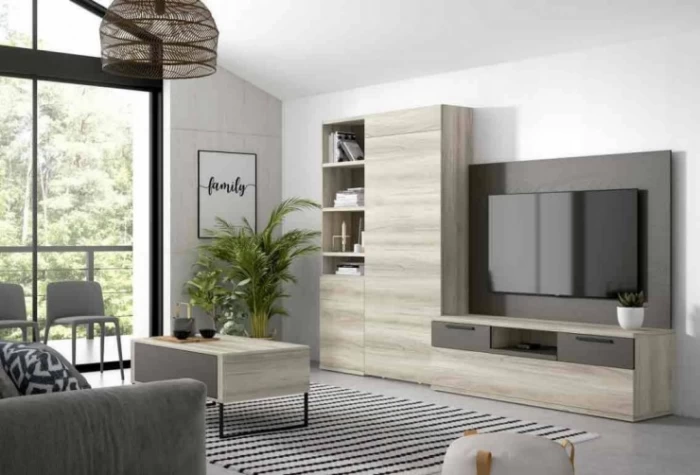 Mueble de salón de 302 cm Mod. Jefferson Muebles de Salón en Bilbao