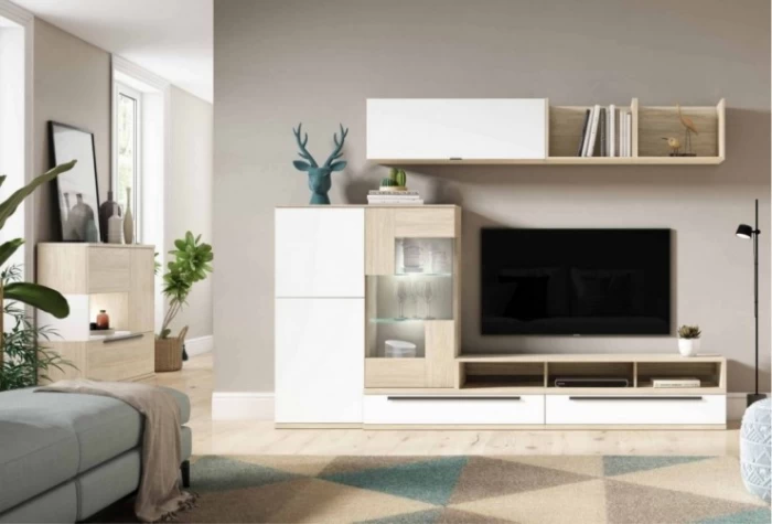 Mueble de salón de 275 cm Mod. Deer Muebles de Salón en Bilbao