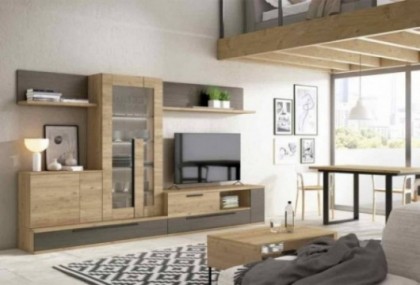Mueble de salón de 330 cm Mod. Levy Muebles de Salón en Bilbao
