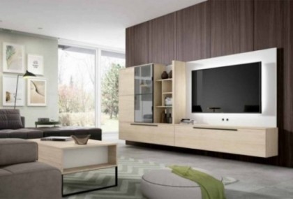 Mueble de salón de 330 cm Mod. Bureau Muebles de Salón en Bilbao