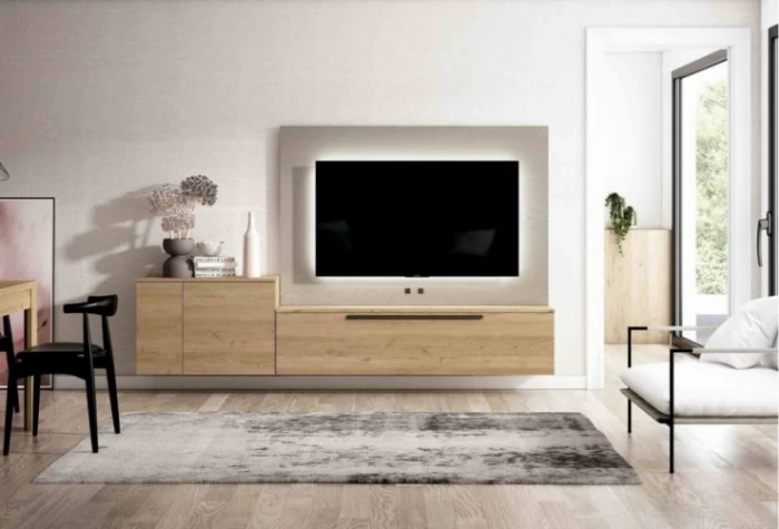 Mueble de salón de 247 cm Mod. Caribou Muebles de Salón en Bilbao
