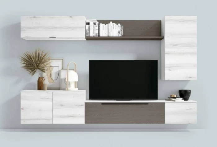 Mueble de salón de 302 cm Mod. Benewah Muebles de Salón en Bilbao