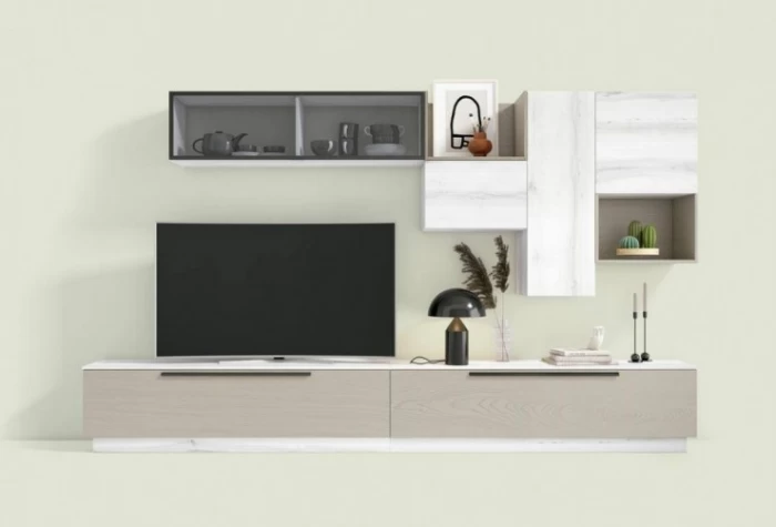 Mueble de salón de 330 cm Mod. Sherman Muebles de Salón en Bilbao