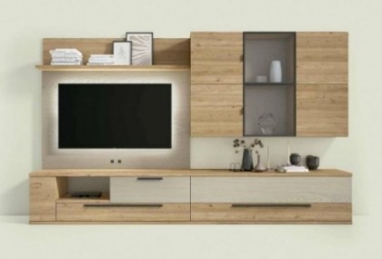 Mueble de salón de 330 cm Mod. Titus Muebles de Salón en Bilbao