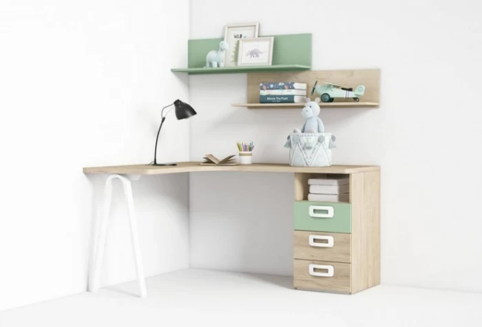 Escritorio juvenil rincón a medida, Mod. Buffy