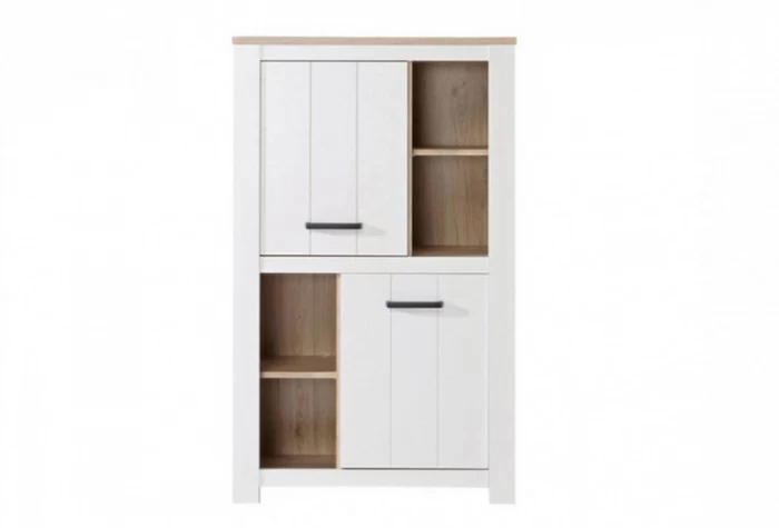 Aparador alto de 87 cm con 2 puertas y estantes, Mod. Frisco Aparadores en Bilbao