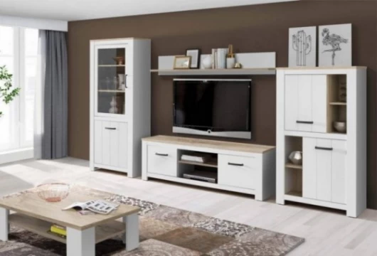 Vitrina de 77 cm con puerta inferior, Mod. Frisco Vitrinas de salón en Bilbao