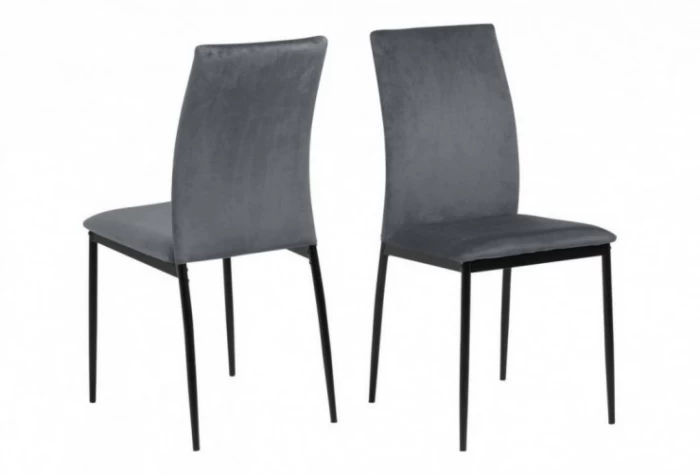 Silla de comedor gris oscuro, Mod. Nademi Sillas de Comedor en Bilbao