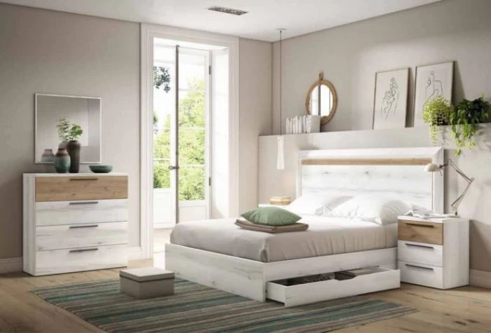 Dormitorio de matrimonio, Mod. Afra Conjuntos Dormitorio en Bilbao