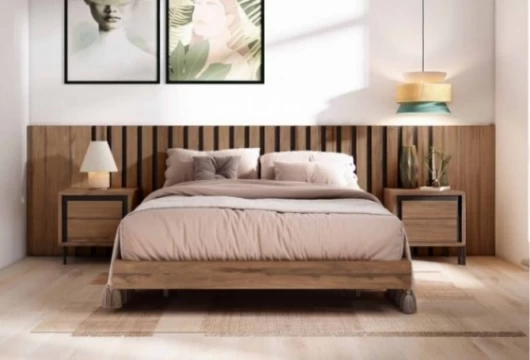 Cabecero de cama rayado, Mod. Lerroka Cabeceros de cama en Bilbao