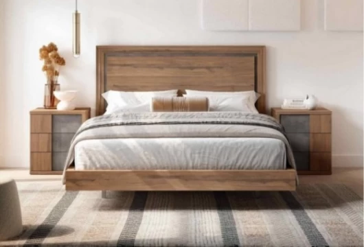 Mesita de noche de 3 cajones, Mod. Potty Mesitas de noche en Bilbao