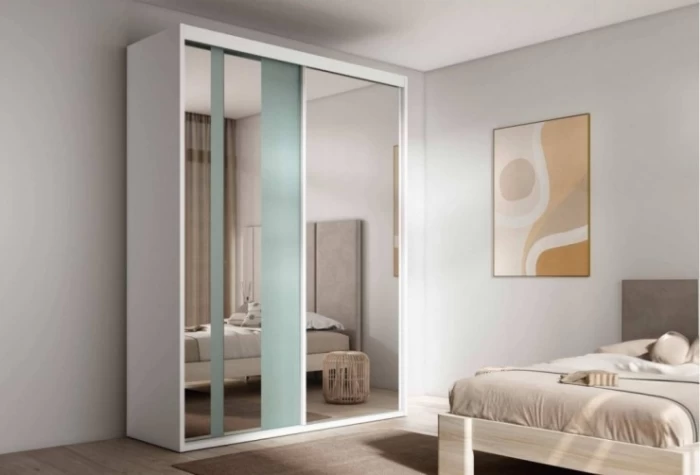 Armario con espejo, Mod. Arcoiris Armarios de Dormitorio en Bilbao