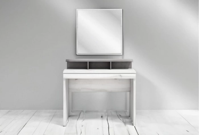 Escritorio tocador de 104 cm, Mod. Bomo