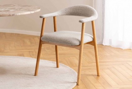 Silla 4 patas con reposabrazos, Mod. Dida Sillas de Comedor en Bilbao