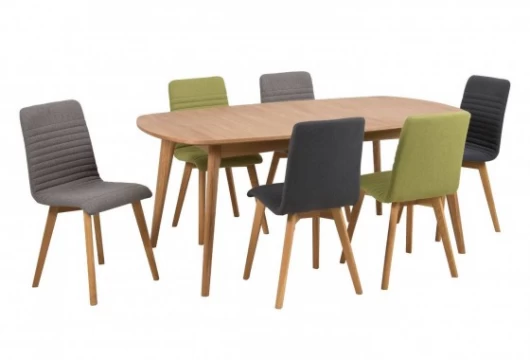 Silla costura horizontal gris Mod. Rose Sillas de Comedor en Bilbao