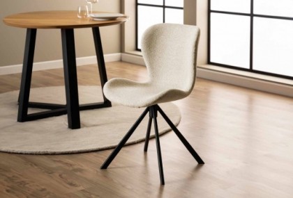 Silla de comedor crema, Mod. Bilta Sillas de Comedor en Bilbao