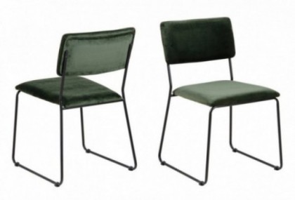 Silla de comedor verde bosque, Mod. Jaso Sillas de Comedor en Bilbao