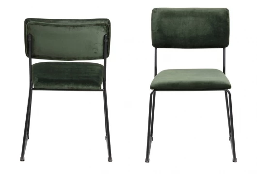 Silla de comedor verde bosque, Mod. Jaso Sillas de Comedor en Bilbao