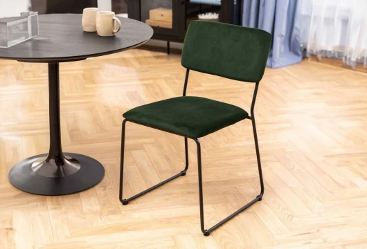 Silla de comedor verde bosque, Mod. Jaso Sillas de Comedor en Bilbao