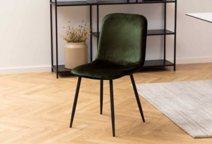 Silla de comedor verde oliva, Mod. Milde Sillas de Comedor en Bilbao
