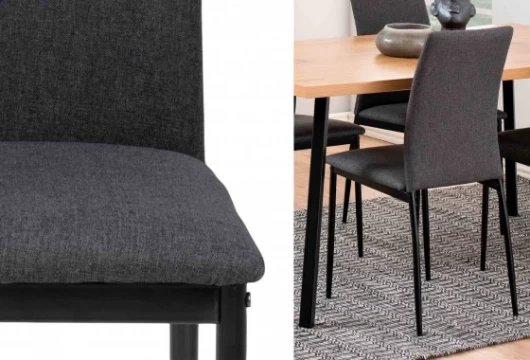 Silla de comedor gris, Mod. Nademi Sillas de Comedor en Bilbao