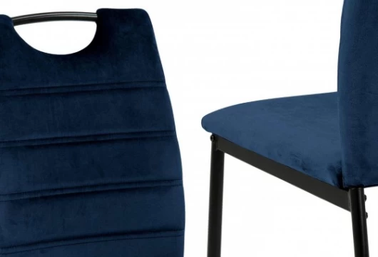 Silla de comedor tapizado azul, Mod. Eguna Sillas de Comedor en Bilbao