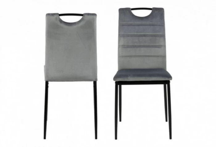 Silla de comedor tapizado gris, Mod. Eguna Sillas de Comedor en Bilbao