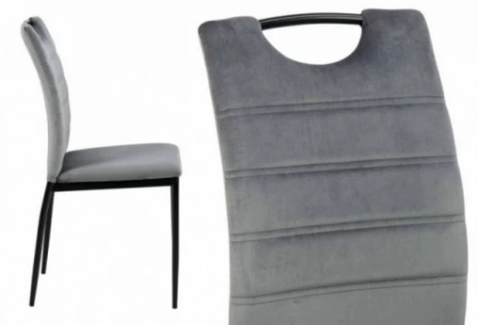 Silla de comedor tapizado gris, Mod. Eguna Sillas de Comedor en Bilbao