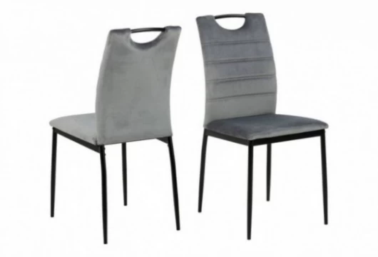 Silla de comedor tapizado gris, Mod. Eguna Sillas de Comedor en Bilbao