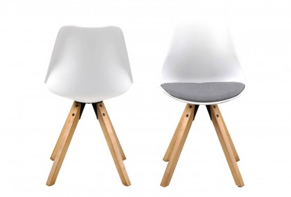 Silla de comedor base 4 radios, Mod. Amid Sillas de Comedor en Bilbao