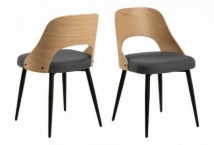 Silla respaldo madera, Mod. Luca Sillas de Comedor en Bilbao