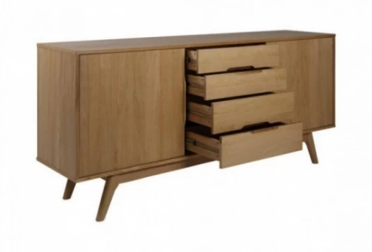 Aparador de 118 cm con 2 puertas y cajones, Mod. Wels Aparadores en Bilbao