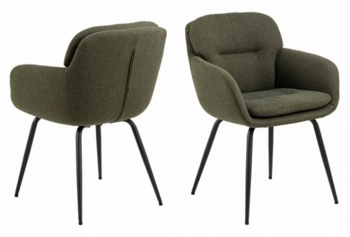 Silla de comedor verde, Mod. Dorla Sillas de Comedor en Bilbao