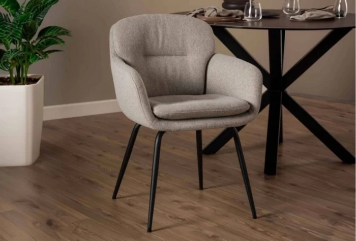 Silla de comedor beige, Mod. Dorla Sillas de Comedor en Bilbao