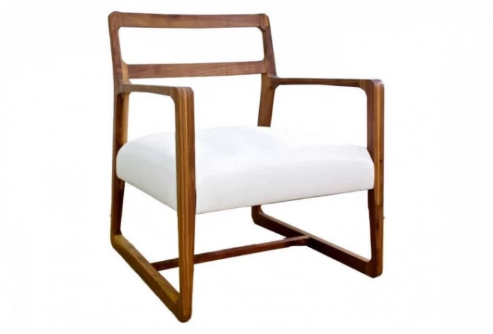 Sillón lounge de madera nogal, Mod. Serangoon Sillas de Comedor en Bilbao