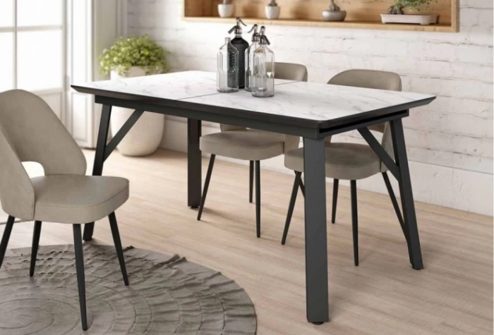 Mesa de comedor extensible, Mod.Gotham Mesas de comedor en Bilbao