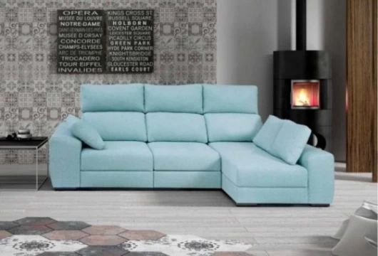Sofá chaise longue 270 cm, Mod. Phoenix Chaiselongue y Rinconeras en Bilbao