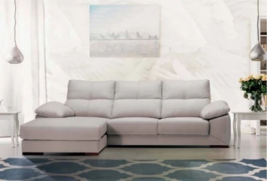 Sofá chaise longue 295 cm, Mod. Boalis Chaiselongue y Rinconeras en Bilbao