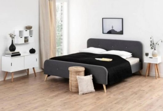 Mesita de noche 40 cm con 1 cajón, Mod. Melk Mesitas de noche en Bilbao