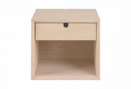 Mesita de noche de 37 cm con cajón, Mod. Turency Mesitas de noche en Bilbao