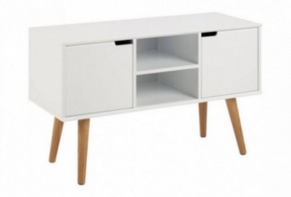 Aparador de 96 cm con 2 puertas y estante, Mod. Melk Aparadores en Bilbao