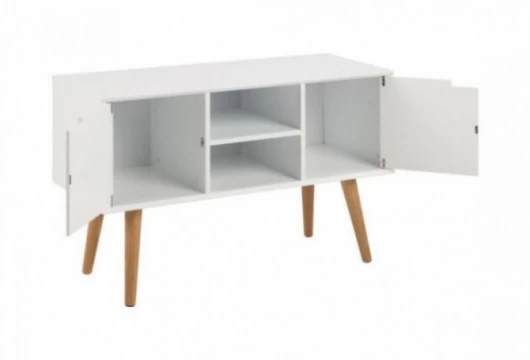 Aparador de 96 cm con 2 puertas y estante, Mod. Melk Aparadores en Bilbao