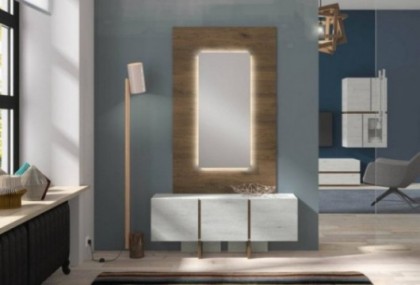 Mueble recibidor de 120 cm, Mod. Mota