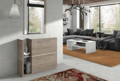 Zapatero 100 cm con huecos, Mod. Lienz Zapateros en Bilbao