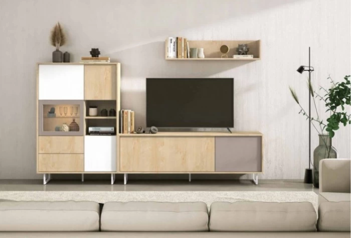 Mueble de salón de 278 cm. Mod. Broomfield Muebles de Salón en Bilbao